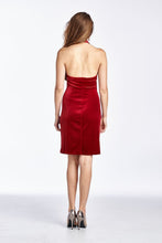 City Triangles Velvet Halter Dress - WholesaleClothingDeals - 4