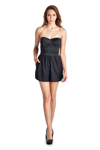 Urban Love Strapless Romper