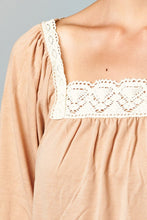 Coolwear Square Neck Lace Top - WholesaleClothingDeals - 5