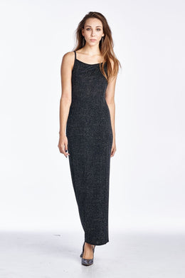 Urban Love Spaghetti Strap Shimmer Maxi Dress - WholesaleClothingDeals - 1