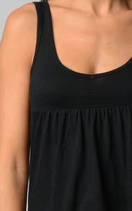 Urban Love Cotton Jersey V-Neck Tank - WholesaleClothingDeals - 4