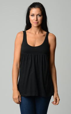 Urban Love Cotton Jersey V-Neck Tank - WholesaleClothingDeals - 1