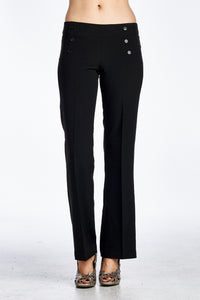 Urban Love?ÿButton Detail Stretch Pants 