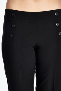 Urban Love?ÿButton Detail Stretch Pants 