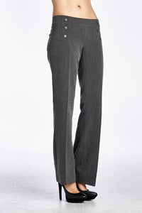 Urban Love?ÿButton Detail Stretch Pants 