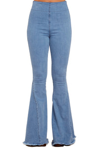 Blue Flare Jeans