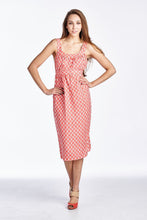 Christine V Printed Tie-Back Linen Dress - WholesaleClothingDeals - 1
