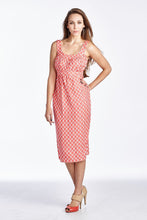 Christine V Printed Tie-Back Linen Dress - WholesaleClothingDeals - 2