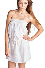 Urban Love Smocked Strapless Tube Dress - WholesaleClothingDeals - 5