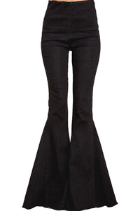 Black Flare Jeans