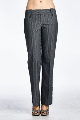 Larry Levine Pinstripe Career pants 
