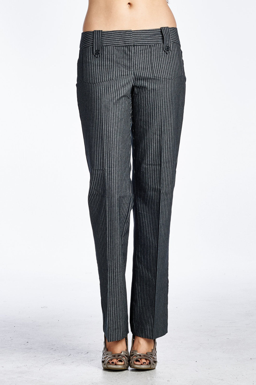Larry Levine Pinstripe Career pants 
