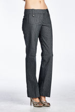 Larry Levine Pinstripe Career pants 