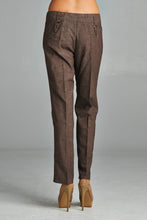 Larry Levine Twill Crop Pants