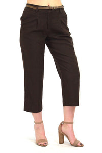 Women's Larry Levine Pleated Trouser