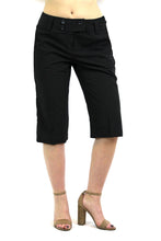 Women's Larry Levine Stretch Capri Pants