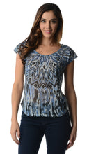 Urban Love Printed Jersey Top - WholesaleClothingDeals - 1