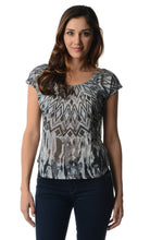 Urban Love Printed Jersey Top - WholesaleClothingDeals - 9