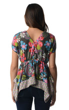 Urban Love Floral Printed Flutter Top - WholesaleClothingDeals - 3