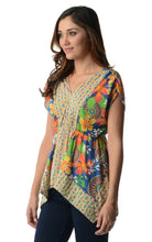 Urban Love Floral Printed Flutter Top - WholesaleClothingDeals - 6