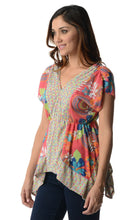 Urban Love Floral Printed Flutter Top - WholesaleClothingDeals - 10