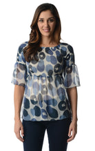 Urban Love Spot Printed Chiffon Smocked Top - WholesaleClothingDeals - 5