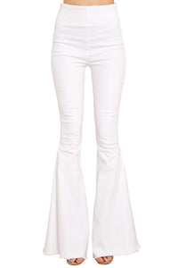 White Flare Jeans