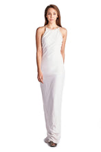 Roberta Pearl Detail Cross Back Evening Gown - WholesaleClothingDeals - 2