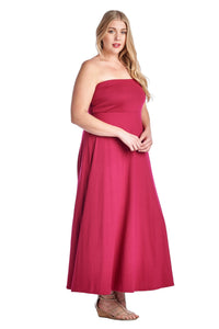 Christine V Plus Strapless Maxi Dress - WholesaleClothingDeals - 6