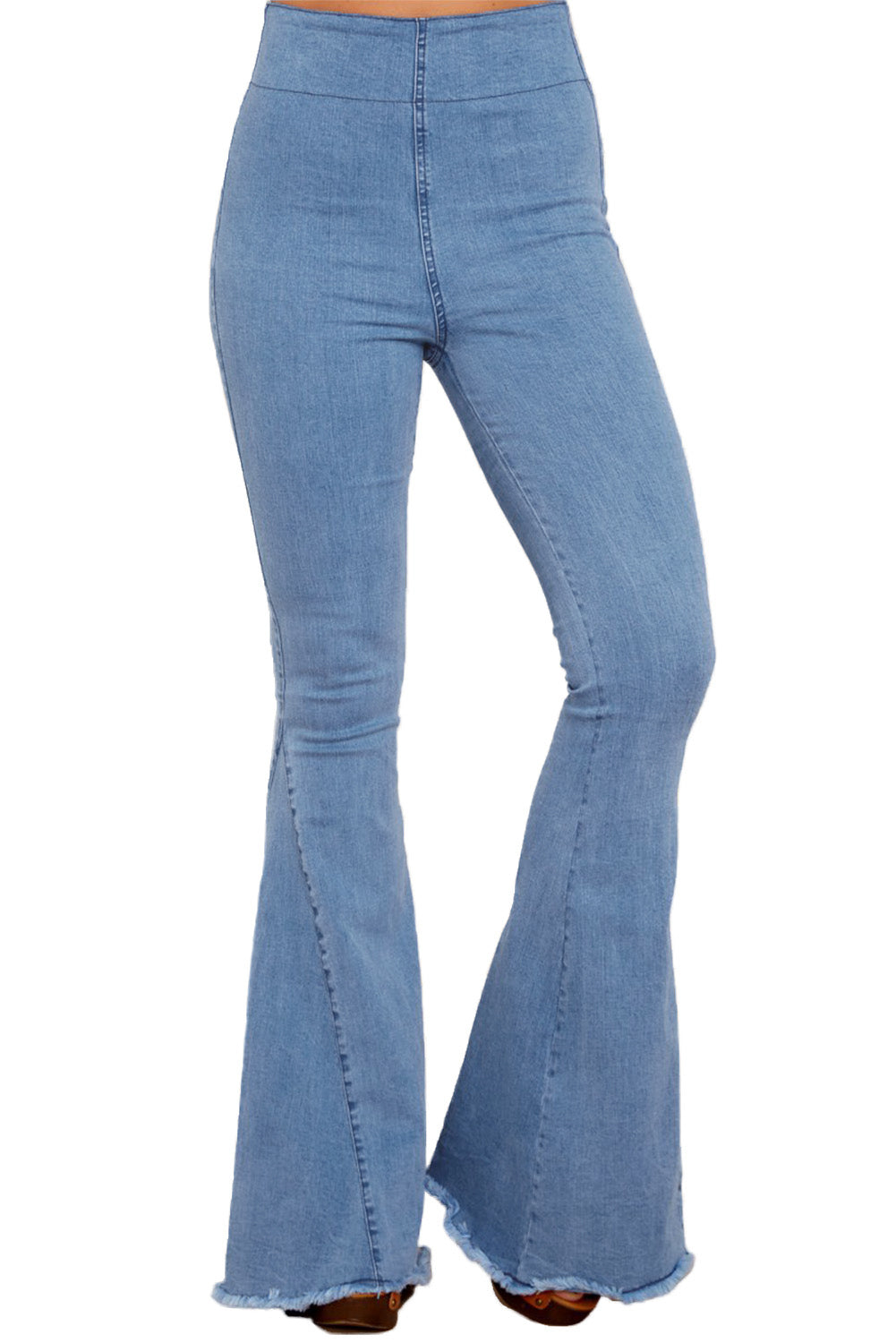 Blue Flare Jeans