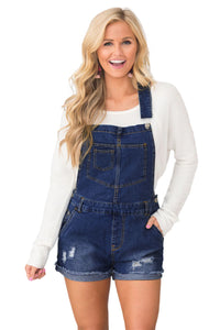 In Love With Summer Denim Overalls