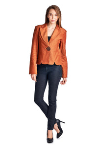 Zinc Corduroy Lined Blazer - WholesaleClothingDeals - 2