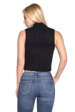 Women's Turtle Neck Sleeveless Crop Top