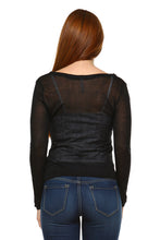 Women's Lightweight Sheer Cardigan