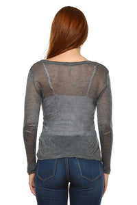 Women's Lightweight Sheer Cardigan