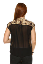 Women's Printed Front Tie Top