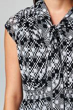 Christine V Printed Tie Neck Dress - WholesaleClothingDeals - 20