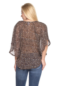 Women's Printed Chiffon Blouse