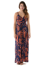 Christine V Braided Strap Printed Maxi Dress 