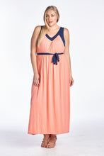 Christine V Plus Sleeveless Colorblock Dress - WholesaleClothingDeals - 11