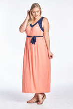 Christine V Plus Sleeveless Colorblock Dress - WholesaleClothingDeals - 12