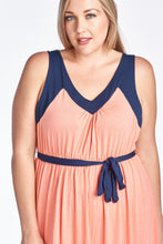 Christine V Plus Sleeveless Colorblock Dress - WholesaleClothingDeals - 15