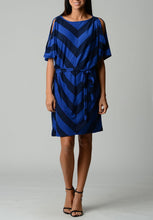 Christine V Tie Waist Cutout Dress 