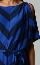 Christine V Tie Waist Cutout Dress 