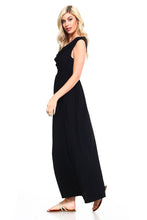 Women's Empire Waist Smocked Maxi Dress