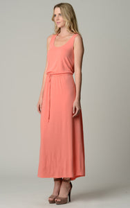 Christine V Tie Waist Maxi Dress 