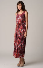 Christine V Printed Tie Waist Maxi Tank Dress - WholesaleClothingDeals - 2