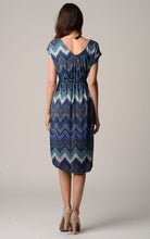 Christine V Printed Hi-Low Dress 