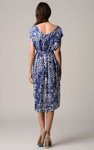 Christine V Printed Hi-Low Dress 