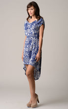 Christine V Printed Hi-Low Dress 